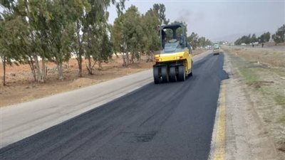 أوتوستراد دمشق – الأردن قيد الصيانة والبداية من المسرب الغربي