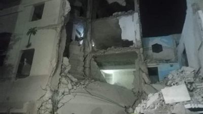 محافظ دمشق يوجّه بتوقيف المتورطين في اڼهيار بناء التضامن